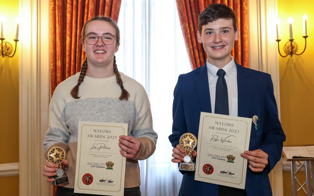 St Joseph’s Pupils Receive Prestigious Mayor’s Awards for Outstanding Achievements