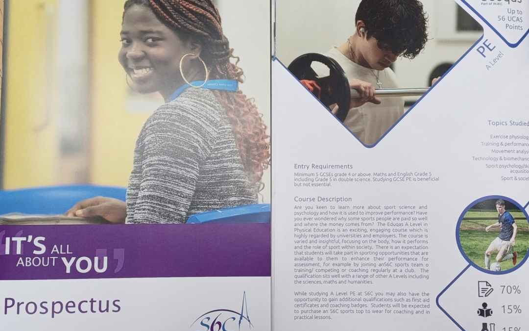 Post-16 Sports Opportunities at Salisbury Sixth Form College (S6C)